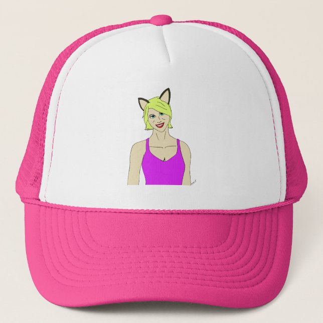 kattflicka keps (Framsida)