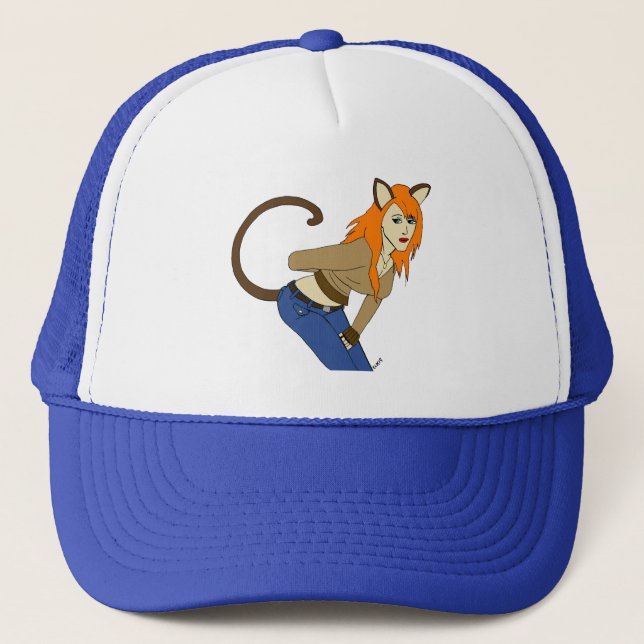 kattflicka  keps (Framsida)