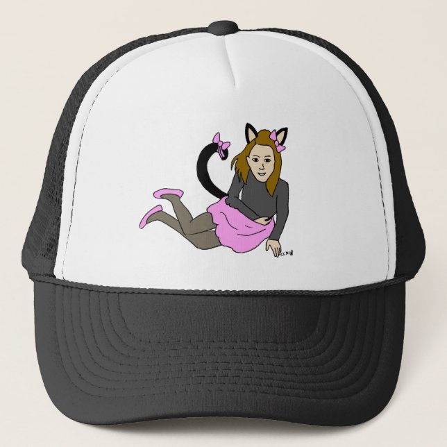 kattflicka keps (Framsida)