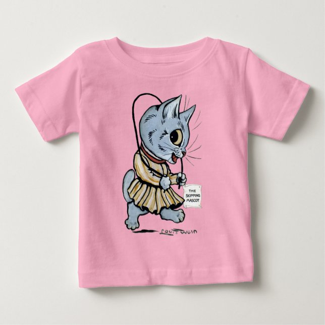 Kattflicka, Louis Wain T Shirt (Framsida)