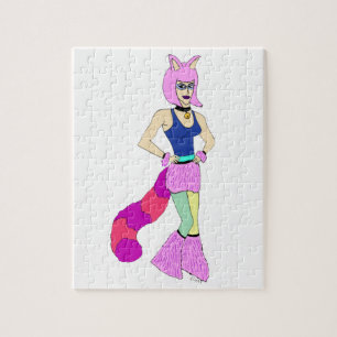 kattflicka pussel