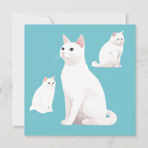 Kattfödelsedagskort för kräftdjur