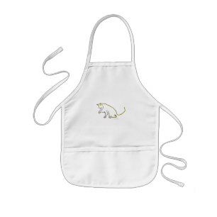 Kattförkläde Barnförkläde