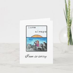Kattförlust, Kärlek alltid, Pet Sympathy Card Kort