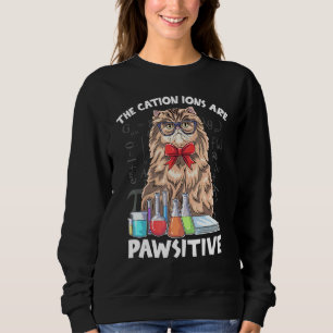 Kattforskare Kationjoner är Positiva Roligt T Shirt