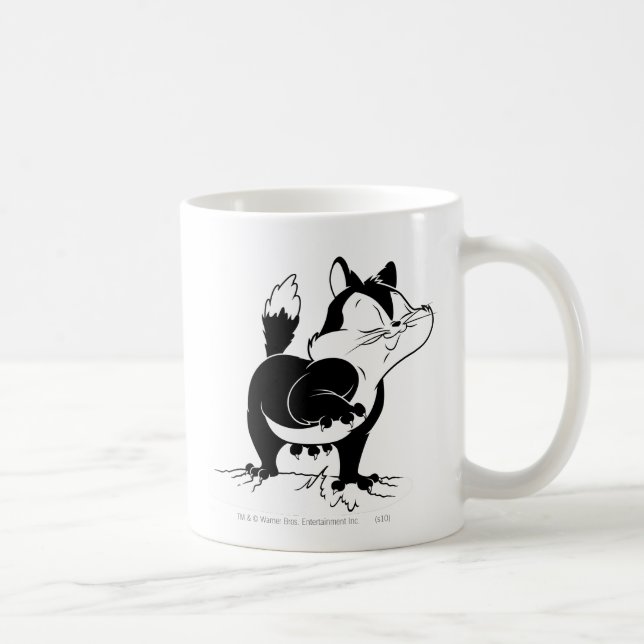 Kattfot klöar loss kaffemugg (Höger)