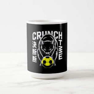 Kattfotbolls Crunch-mugg Perfekt present till fotb Kaffemugg