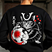 Kattfotbollströja för kvinnor Anime-fans & fot-
