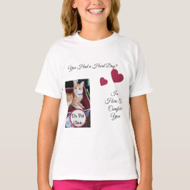 Kattfoto, Citat, Hjärta, Namn T Shirt