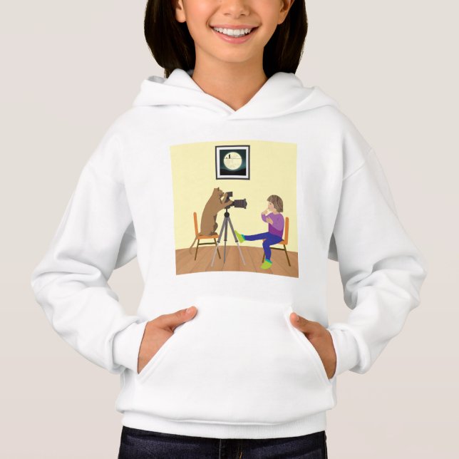 Kattfotograf T Shirt (Framsida)
