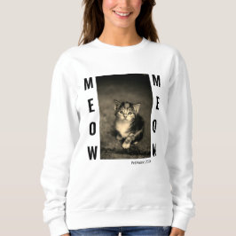 Kattfotomall Womens Sweatshirt T Shirt