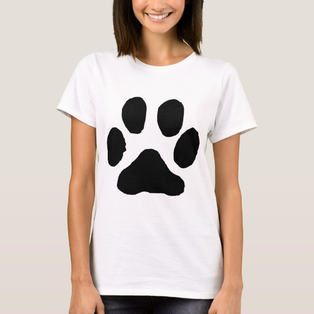 Kattfotspår Tee (Framsida)