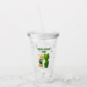 Kattgardinär Topiary Trim Läge Surreal Take Away Mugg