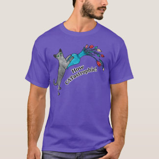 Kattgåva till Cat Lover-familjen T Shirt