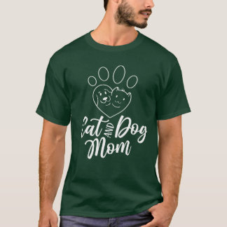 Kattgåva till Katter i Katt och Hund Älskare T Shirt