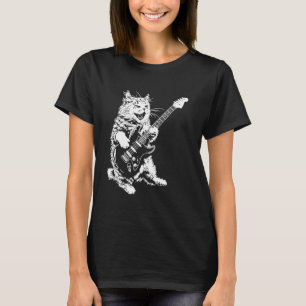 Kattgitarrist Gitarr - Turkisk Van Pappa Mamma T Shirt