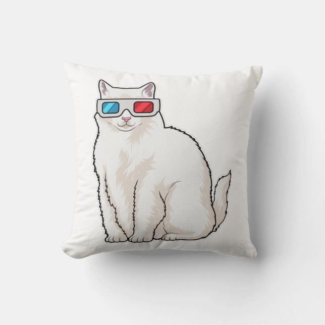 Kattglasögon Kudde (Framsida)