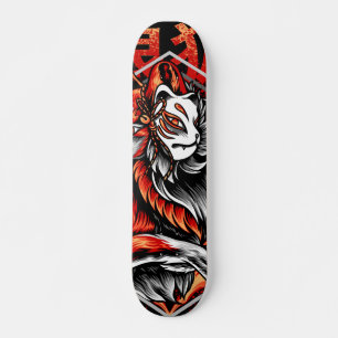 Kattgrafik Mini Skateboard Bräda 18,5 Cm