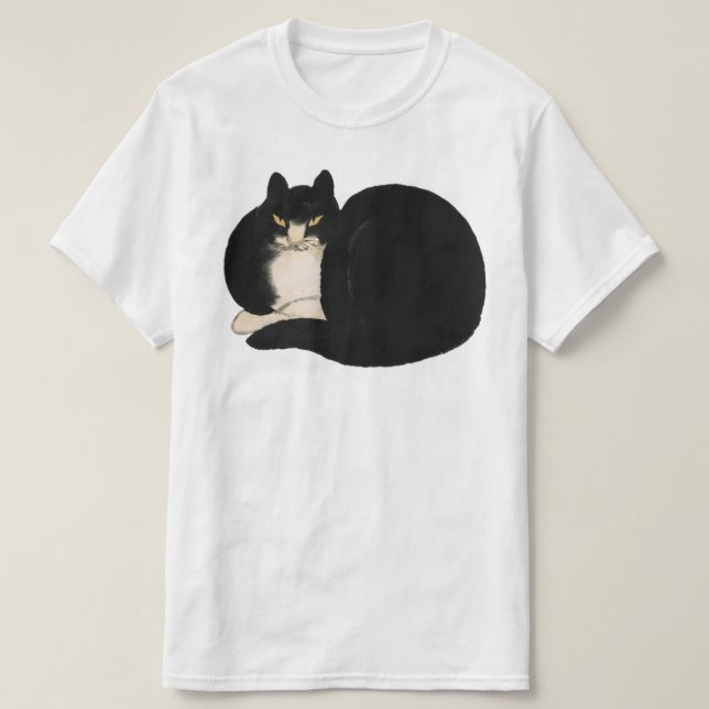 Kattgrafik T Shirt (Design framsida)