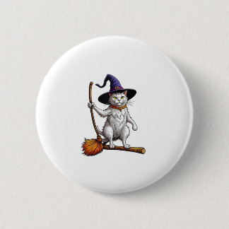 Kattguiden Halloween Witch Mystical Cat Lovers Knapp