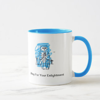 KattGuru - jag ber för din Enlightment Mugg
