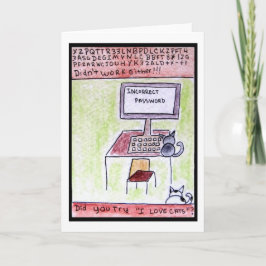 KattHackerskort Kort