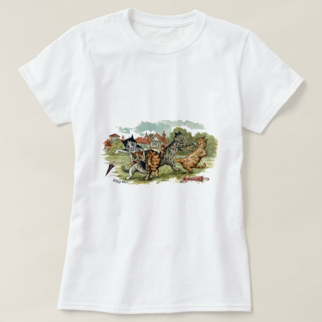 Katthandelstansmaskiner T Shirt (Design framsida)