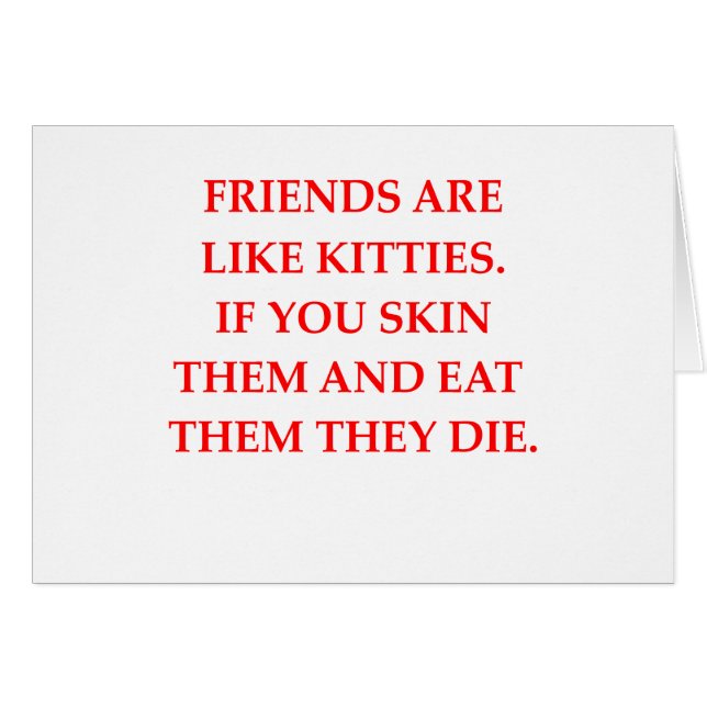 katthater hälsningskort (Framsidan Horizontal)