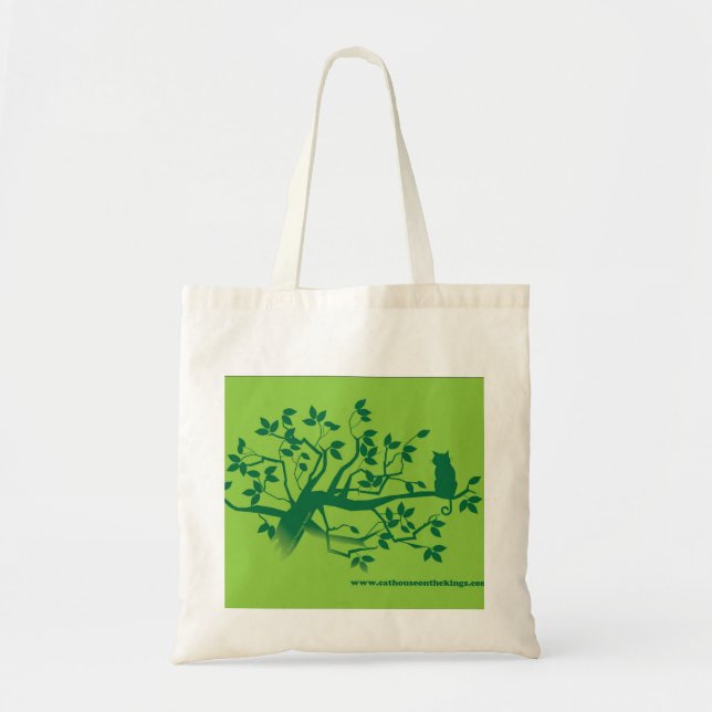 Katthustotot hänger lös tygkasse (Framsidan)