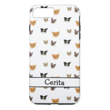 Katthuvudena lycklig - Mönster