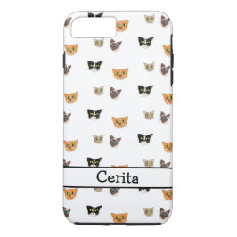 Katthuvudena lycklig - Mönster