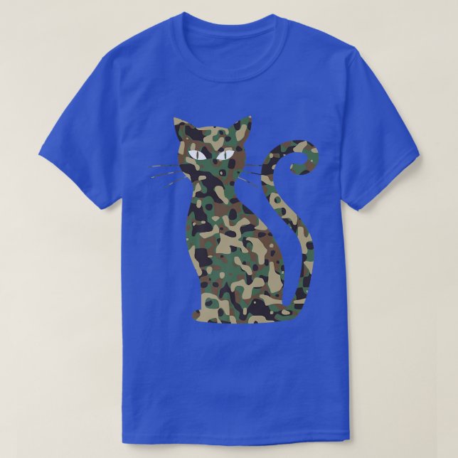 katthylletskamoue mönster  t shirt (Design framsida)