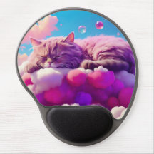 KattIllustration Gel Mouse Pad - Perfekt för Katt