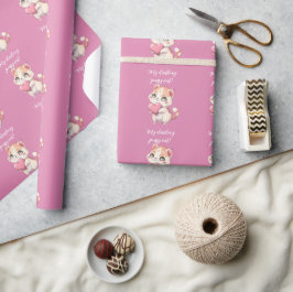 Kattinbjudan till Darling-fitta Presentpapper