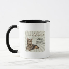 Kattinfluencer bokstavligen besatt mugg