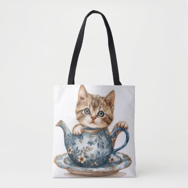 Kattinformation, Tote Bag Tygkasse (Framsida)