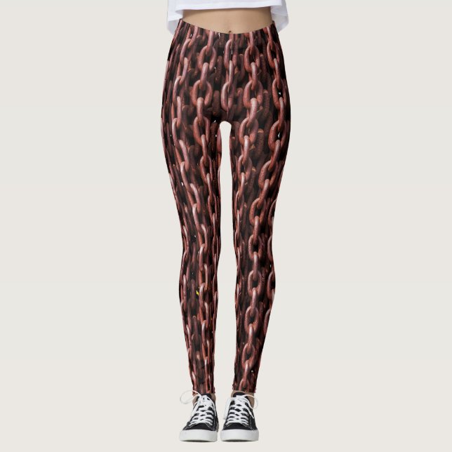 Kättingar Leggings (Framsida)