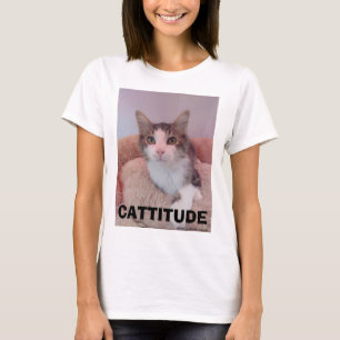 KATTITUDE Miracle Cat GIZMO T Shirt