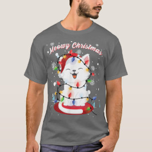 Kattjulen Ljus kattunge Porträtt S T Shirt