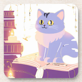 Kattkafé bibliotek underlägg