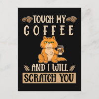 Kattkaffe Humor Arg Kitten