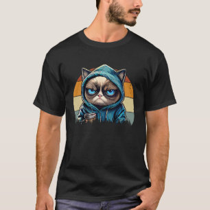 Kattkaffe Jag retro katter  14 T Shirt
