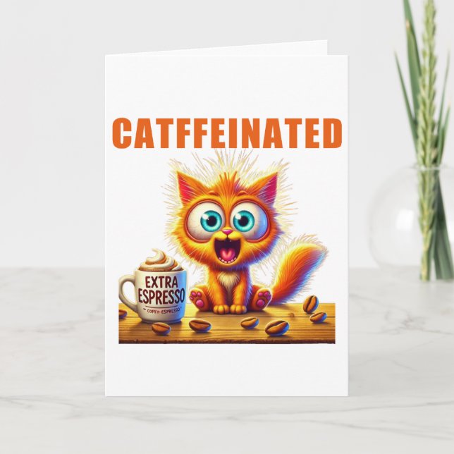 KATTKAFIFIERAD KORT (Framsida)