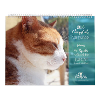 Kattkalender 2018 - Chirpy katter Kalender