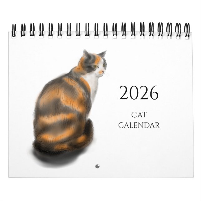 kattkalender 2026 kalender (Omslag)