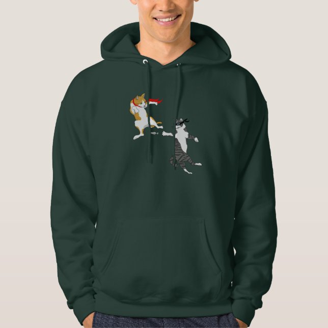 Kattkamp Hoodie (Framsida)