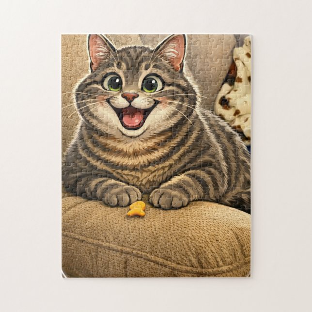 Kattkarikatyr Pussel (Vertikal)