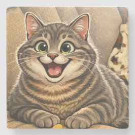 Kattkarikatyr stenunderlägg