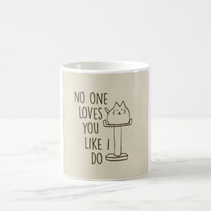 Kattkärlekar som du gillar mig, gör den keramisk kaffemugg