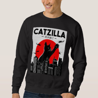 Kattkatt av Catzilla Ca Lång Ärmad Tröja